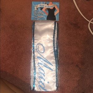Maid of honor party sash- *BRAND NEW; UNOPENED; NEVER USED*